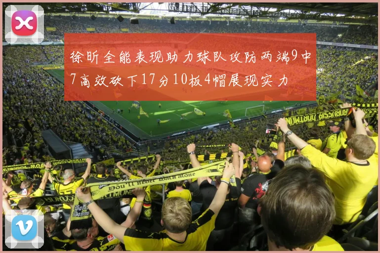 徐昕全能表现助力球队攻防两端9中7高效砍下17分10板4帽展现实力